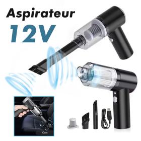 Aspirateur sans fil 2 In 1 Vacuum Cleaner For Car &amp; Home 12V 120 W