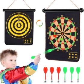 Jeu de flécchhettess magnétique 6 flécchhettess double face