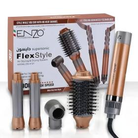 ENNZZZOOO PROFESSIONAL Brosse Multifonctionnelle 4 en 1