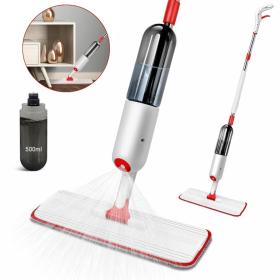 Balai Serpillère Pulvérisateur – ممسحة بخاخ مع زجاجة قابلة لإعادة التعبئة