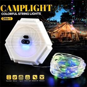 Lampe à Bande LED 10m Étanche pour Camping 2en1 