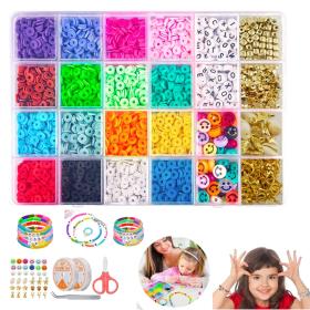  علبة الخرز لصنع الاكسسوارات و مجوهرات الأطفال
