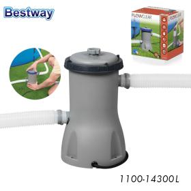 Flow-Clear Pompe de Filtre à Cartouche 1100-14300L Bestway 58383