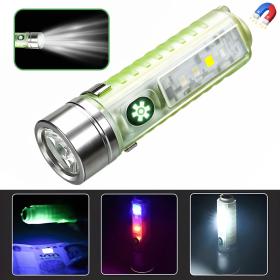 Mini lampe de poche LED multifonction super lumineuse avec aimant