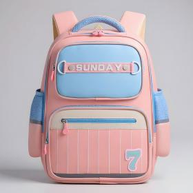 Sac à Dos Scolaire pour Enfants SUNDAY Rose – حقيبة ظهر مدرسية للأطفال وردي