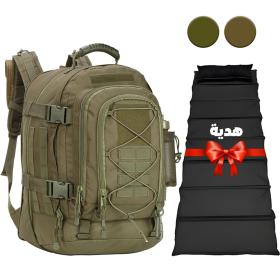 جهز رحلتك الطويلة بأناقة وراحة! حقيبة ظهر Rucksack 60L JRD5 مع ماطلا قابلة للطي كهدية