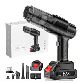 Aspirateur de voiture à main 21 000 Pa sans fil avec batterie rechargeable