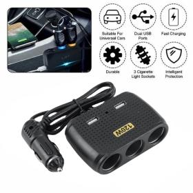 Chargeur de voiture avec 2 USB 5V