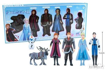 Ensemble de figurine Frozen  6 caractéres